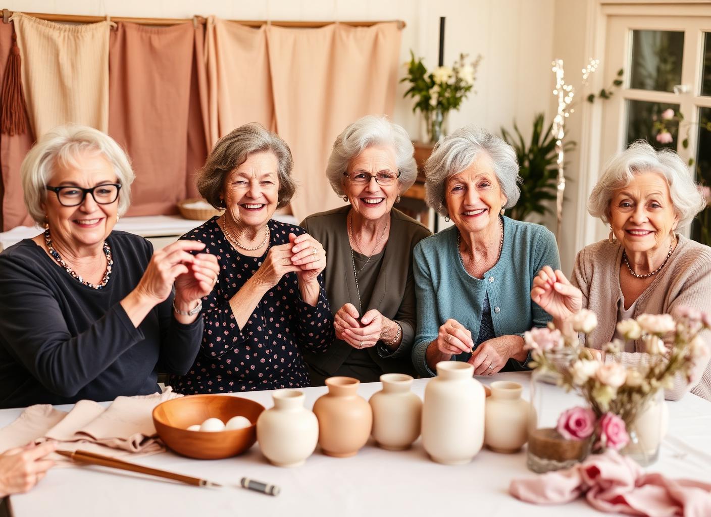 Afternoon with "Las Chicas Doradas" — A 65+ Paper Mache Workshop